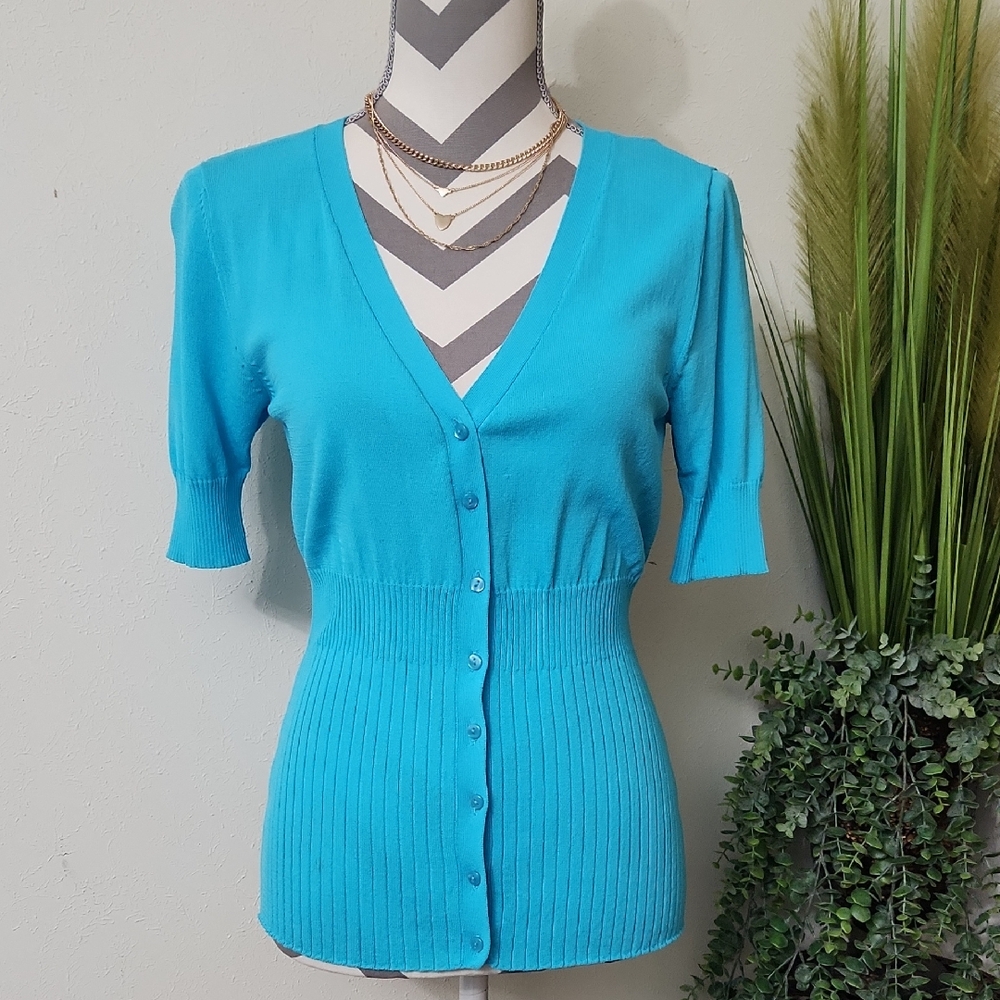 George Neptune Blue Ladies Top Sweater